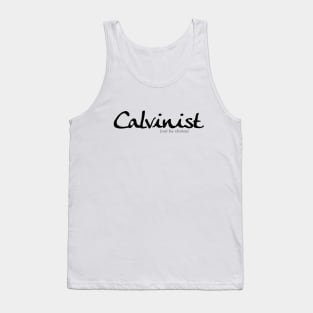 Calvinist (not by choice) for lighter colored shirts Tank Top